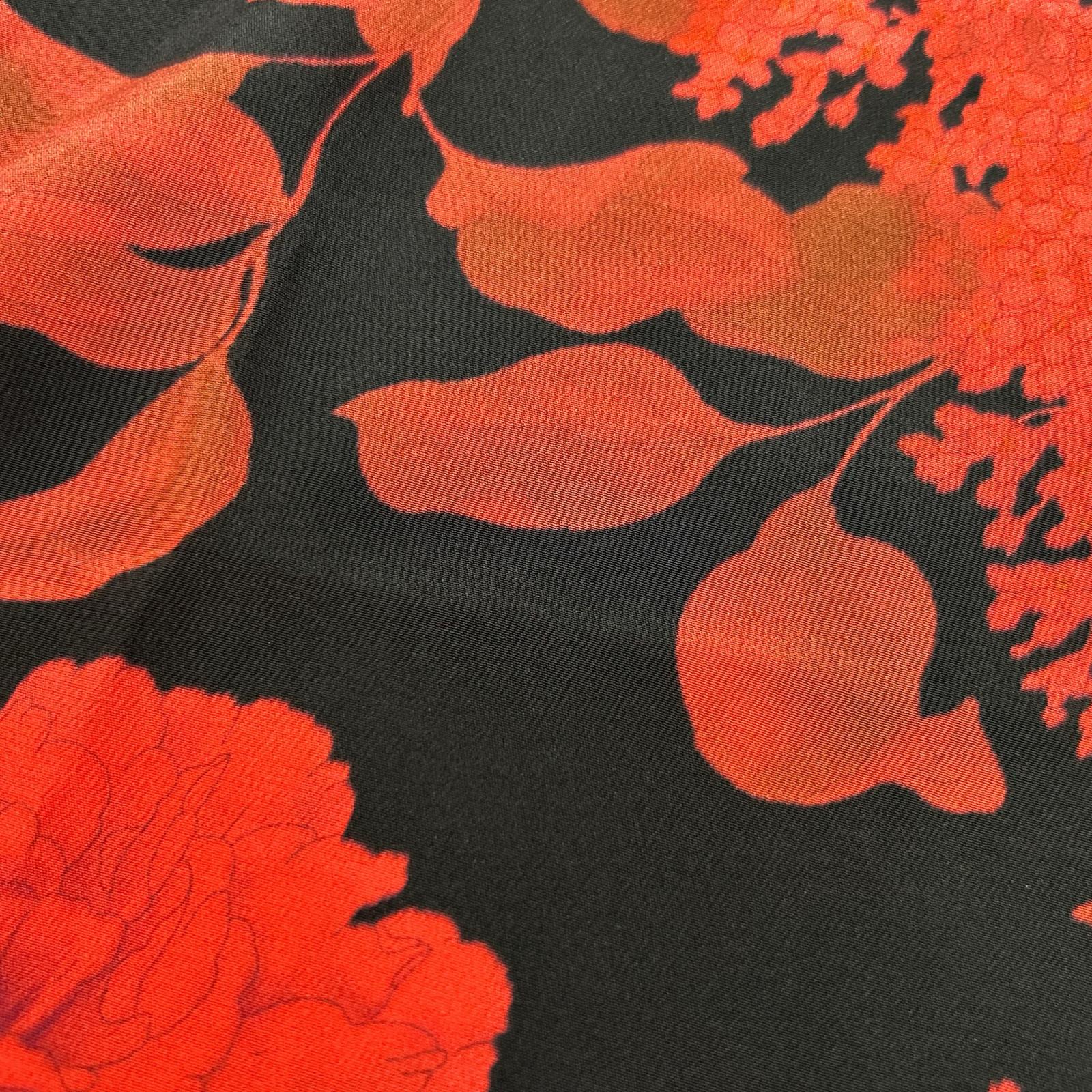 VALENTINO ヴァレンティノ 花柄 ティアード ブラウス トップス