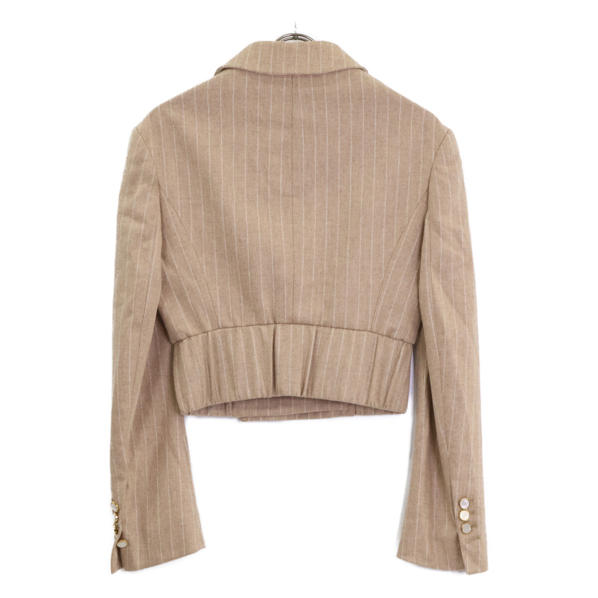 Hillier Bartley ヒリヤーバートリー 【新品同様】ストライプ クロップド ジャケット ジャケット