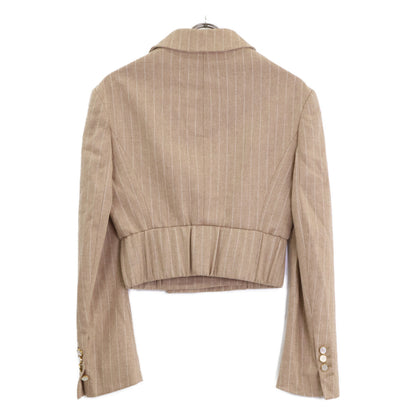 Hillier Bartley ヒリヤーバートリー 【新品同様】ストライプ クロップド ジャケット ジャケット