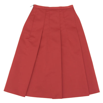 N°21 N°21 Like New Side Zip Slit Skirt Women's Red 36 Skirt