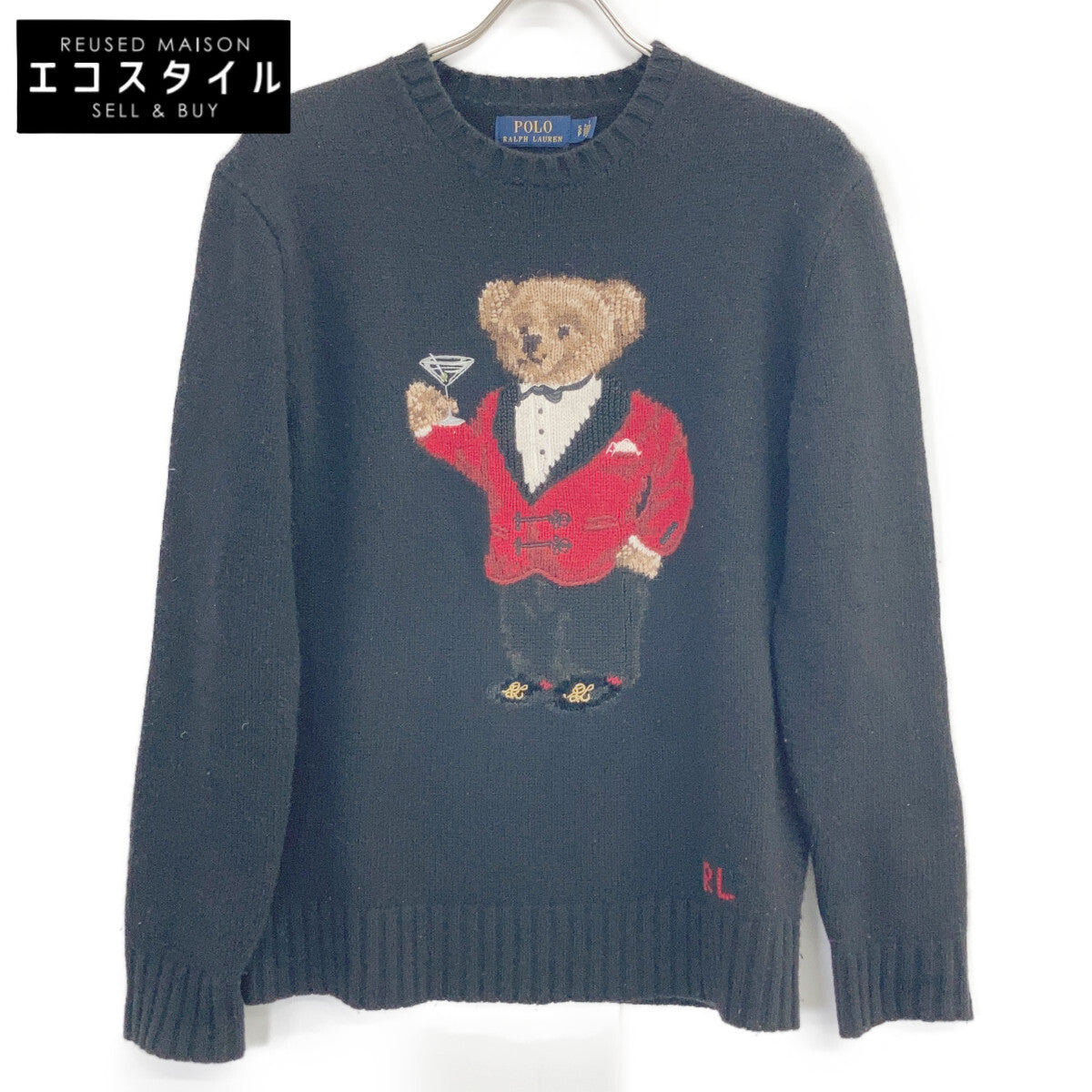 POLO RALPH LAUREN ポロ ラルフローレン Polo Bear Martini Bear Sweater Top