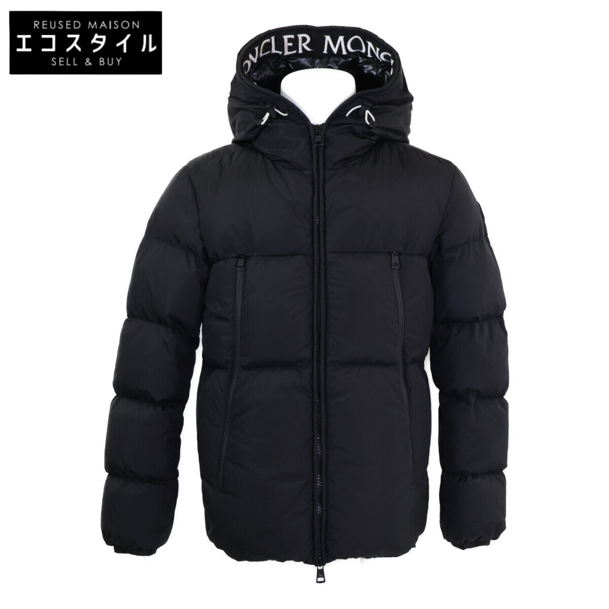 Black MONTCLA Moncler Down Jacket Jacket 1 Men's
