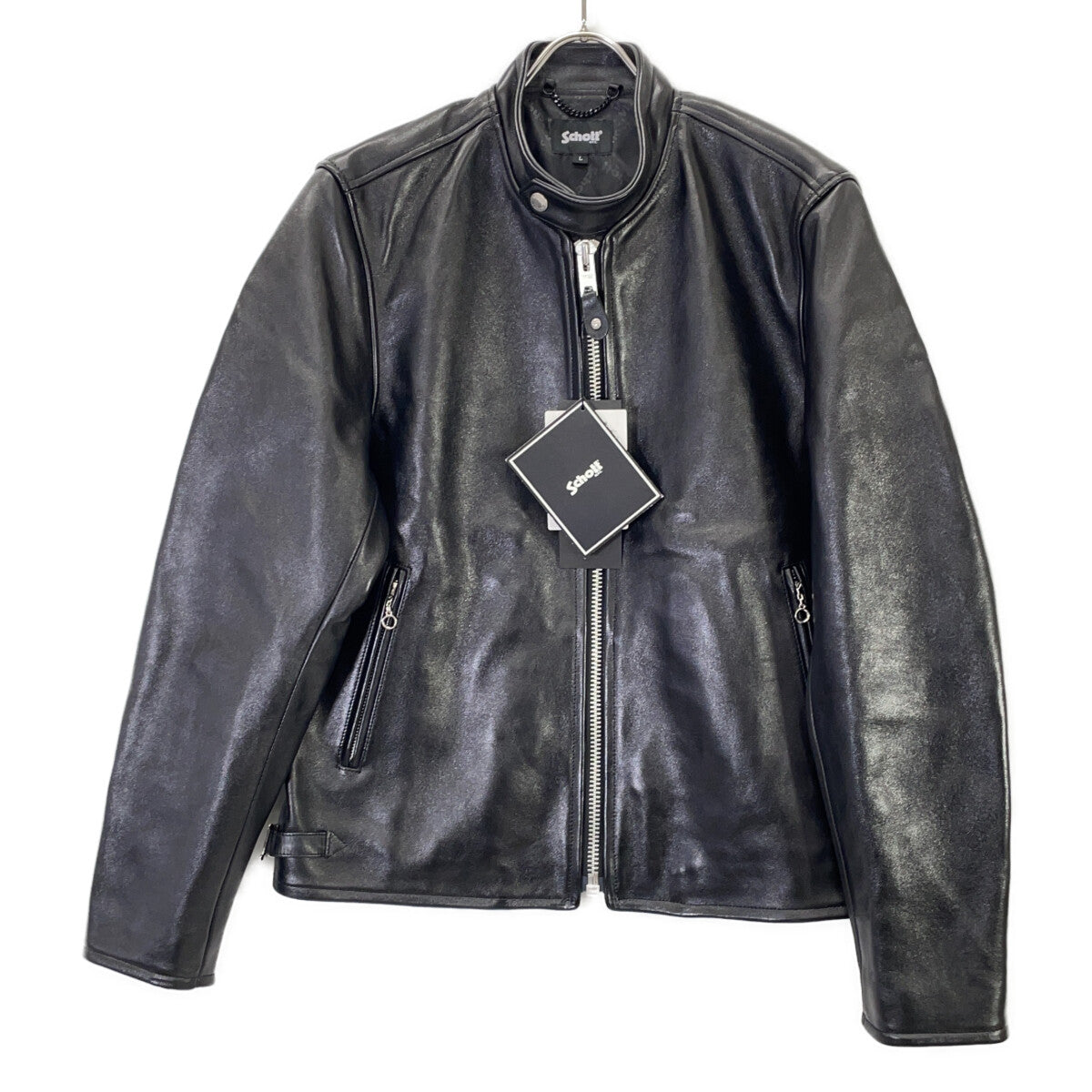 schott ショット ブラック 3111052 シープレザー 70'S シングル ライダースジャケット ジャケット