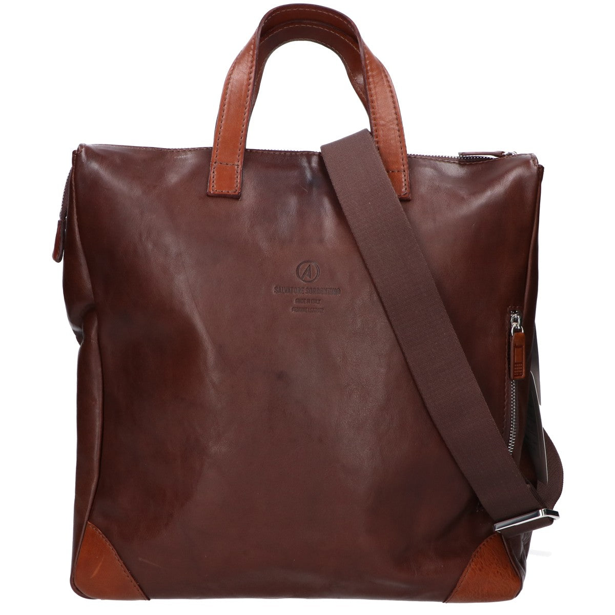 SALVATORE SORRENTINO サルヴァトーレソレンティーノ 【新品同様】XS165L レザー 2WAY トートバッグ