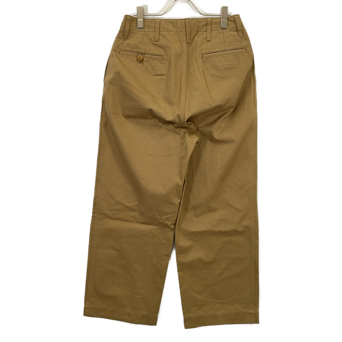 NIGEL CABOURN 8041-00-50020 Brown 100% Cotton BASIC MILITARY CHINO Pants Bottoms