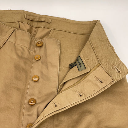 NIGEL CABOURN 8041-00-50020 Brown 100% Cotton BASIC MILITARY CHINO Pants Bottoms
