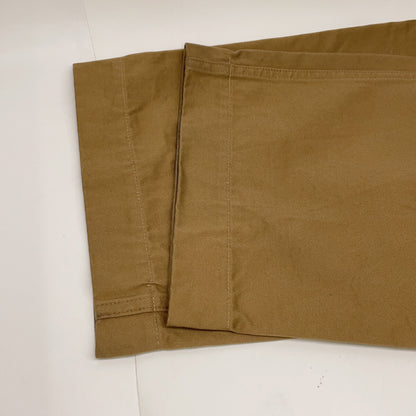 NIGEL CABOURN 8041-00-50020 Brown 100% Cotton BASIC MILITARY CHINO Pants Bottoms