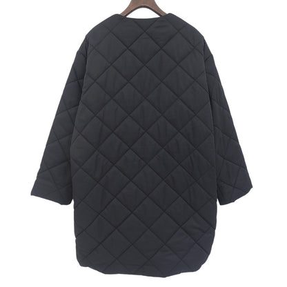 NEW BALANCE ニューバランス 美品 キルティングコート レディース 黒 ブラック S AWJ35443 コート S