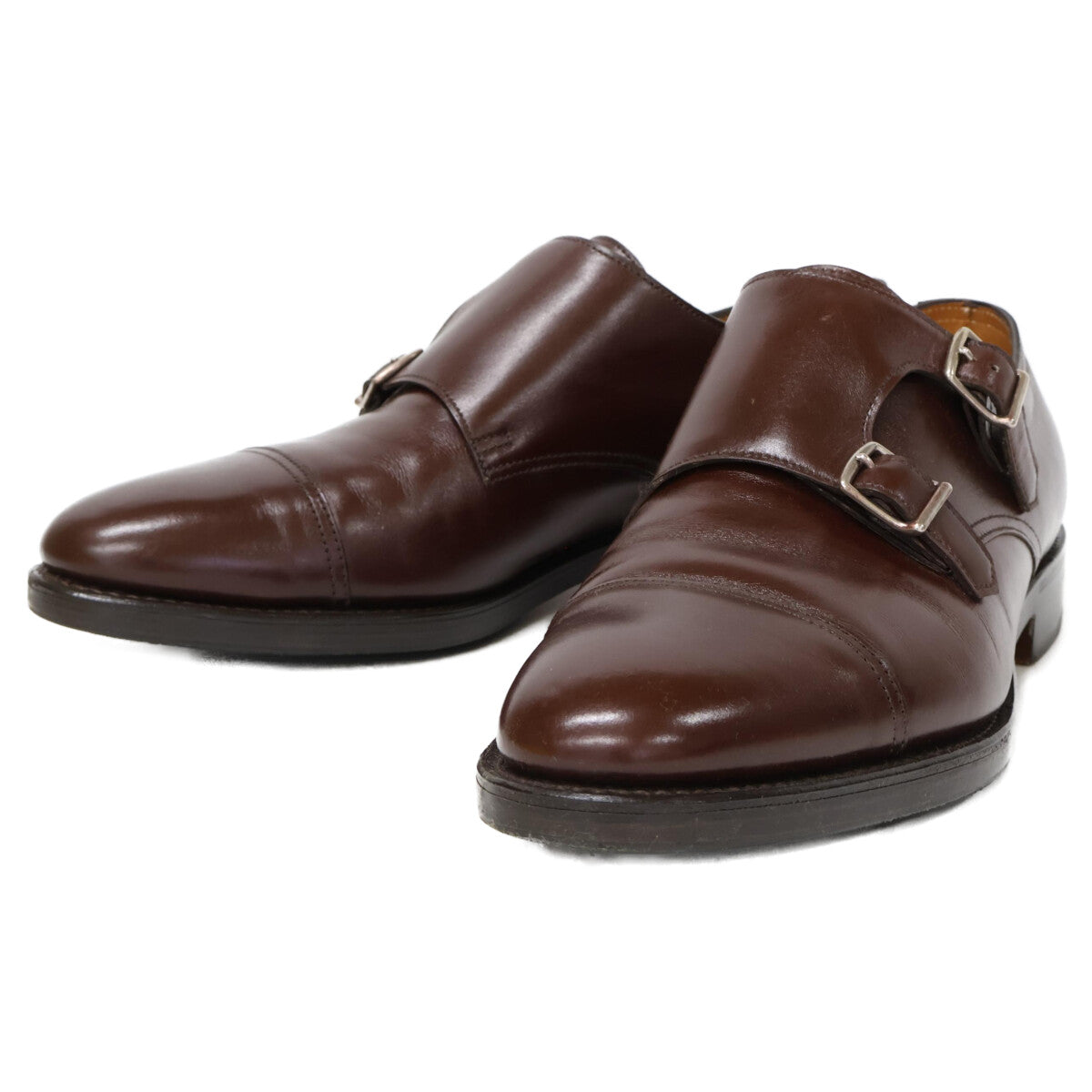 JOHNLOBB ジョンロブ 【美品】WILLIAM ウィリアム 9795Rラスト ダブルモンクストラップ シューズ シューズ