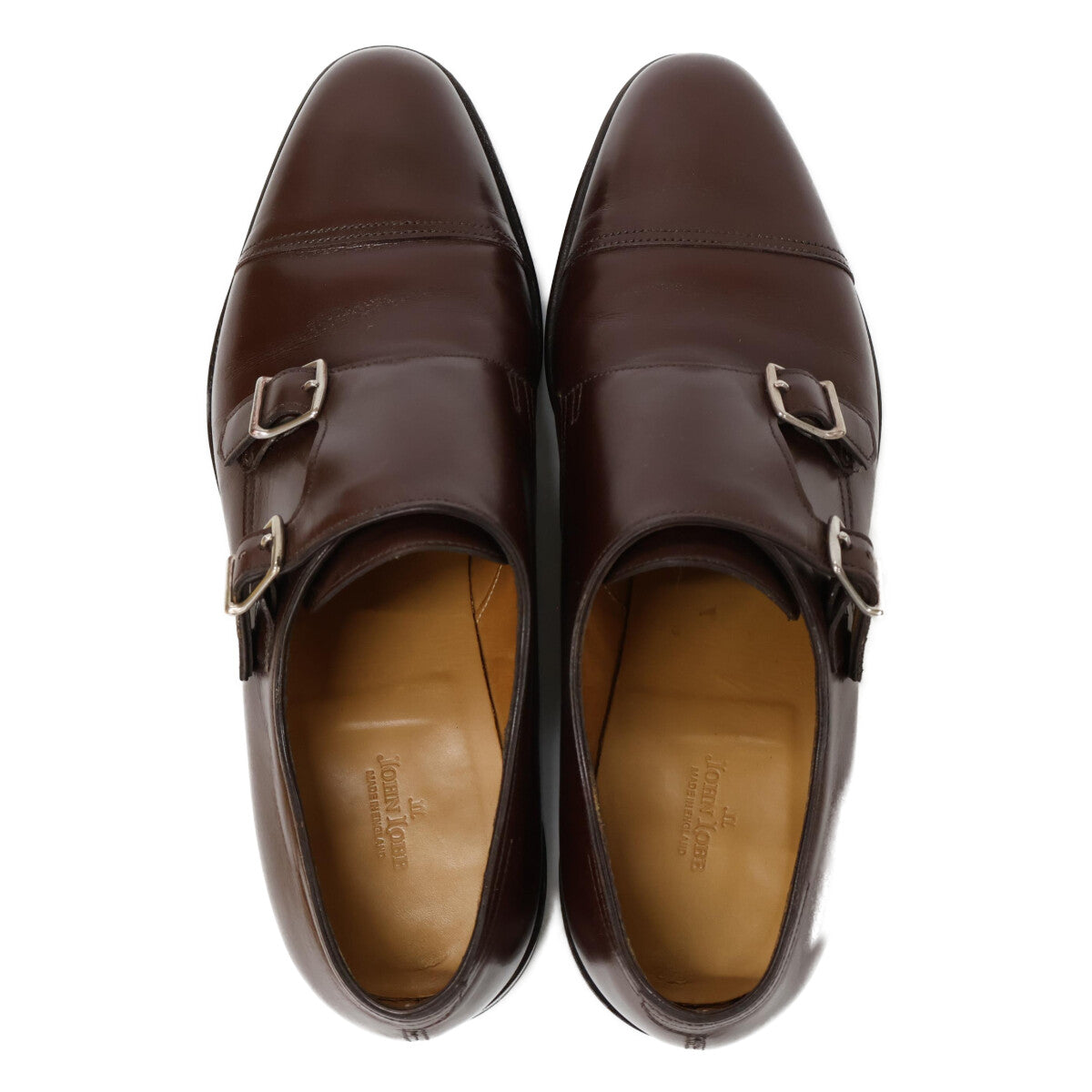 JOHNLOBB ジョンロブ 【美品】WILLIAM ウィリアム 9795Rラスト ダブルモンクストラップ シューズ シューズ