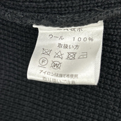 BONCOURA ボンクラ ネイビー ウール ニットカーディガン トップス