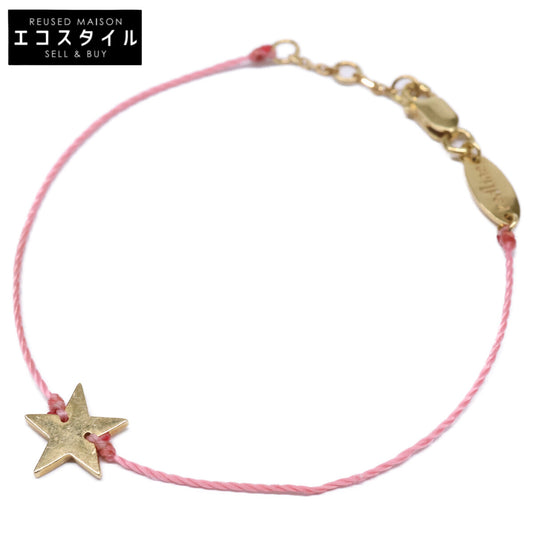 redline レッドライン 18K Star Motif Cord Bracelet