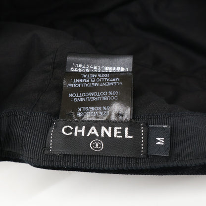 CHANEL シャネル ココマーク ベロア キャスケット 帽子
