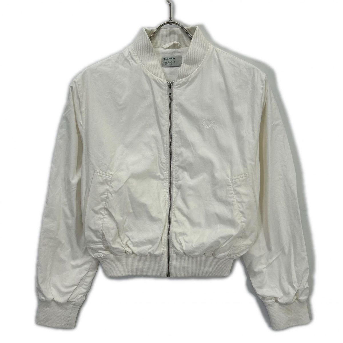 FRED PERRY フレッドペリー ×マーガレットハウエル SJ6010 ホワイト ブルゾンジャケット ジャケット
