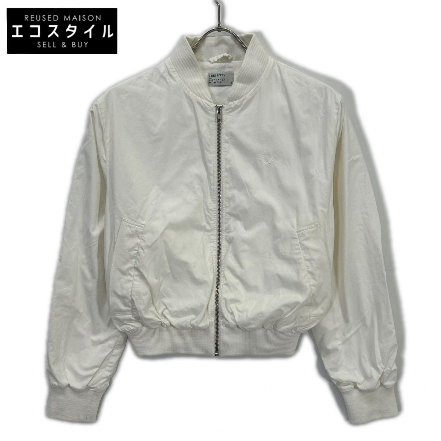 FRED PERRY 弗莱德·派瑞 ×玛格丽特·豪威尔 SJ6010 白色夹克 外套
