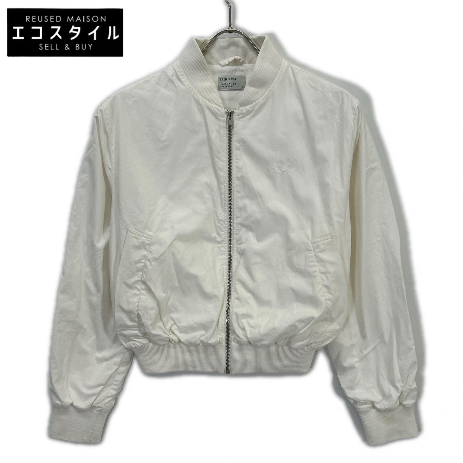 FRED PERRY 弗莱德·派瑞 ×玛格丽特·豪威尔 SJ6010 白色夹克 外套