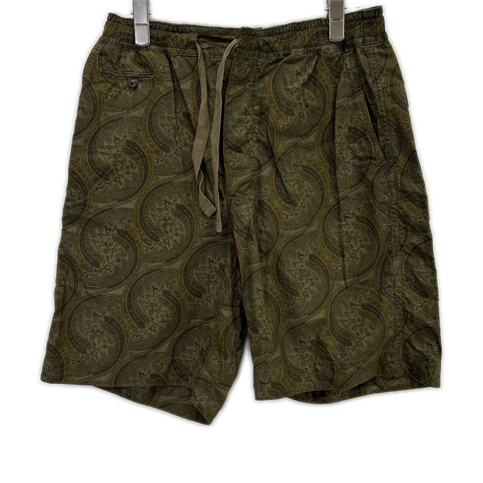 Soundman Soundman 25SS Brown All-Over Pattern Half Pants Bottoms 36
