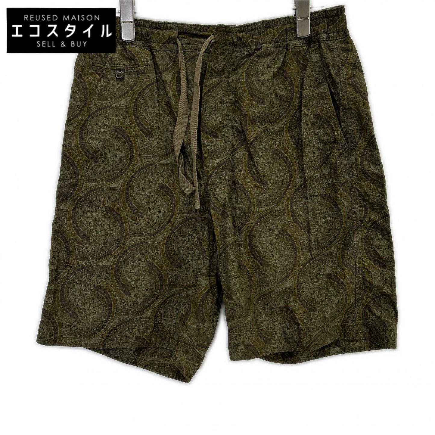 Soundman Soundman 25SS Brown All-Over Pattern Half Pants Bottoms 36