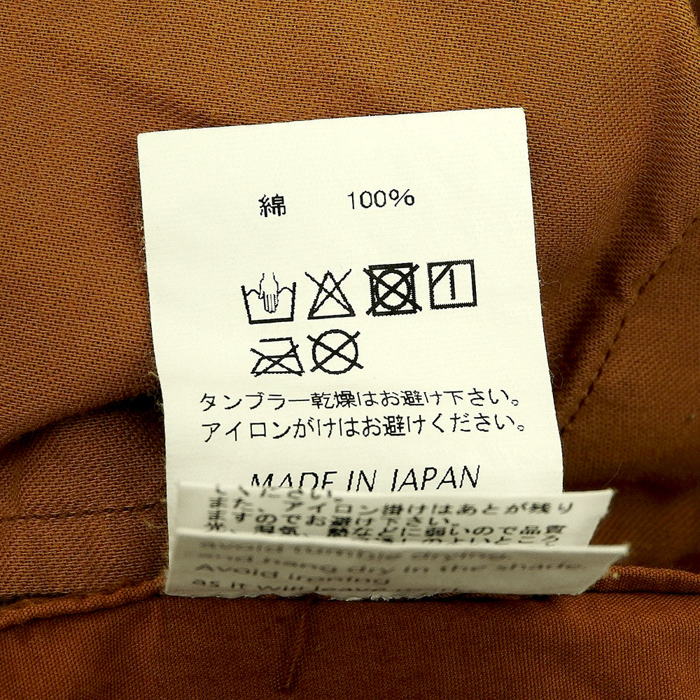 バードワン ハーフパンツ コットン100% ボトムス メンズ ブラウン 36 ボトムス 36 メンズ