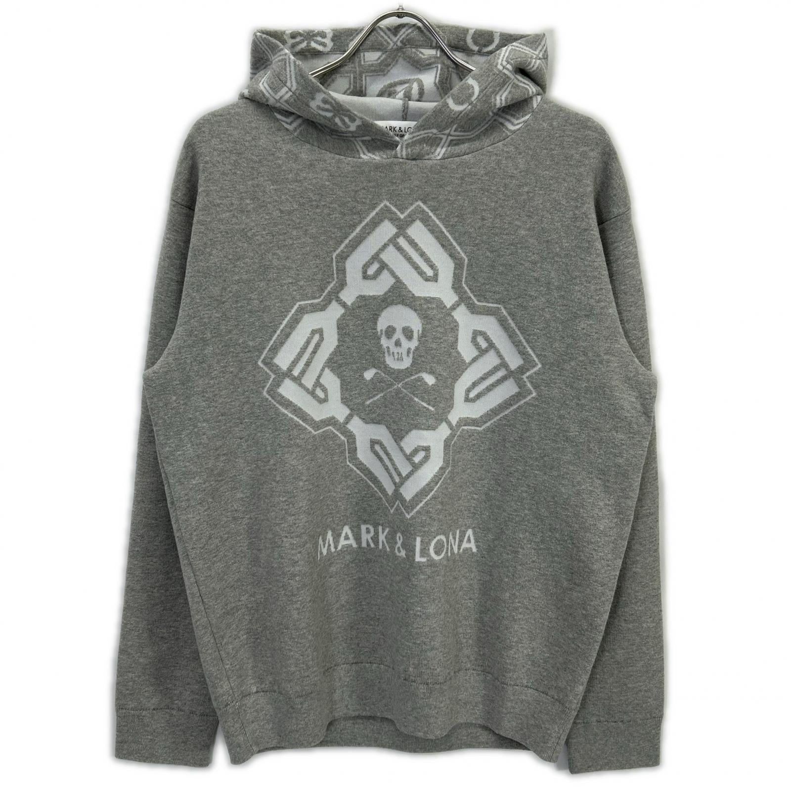 MARK&LONA マークアンドロナ 26SS グレー Stela CO CASH Blended Hoodie トップス