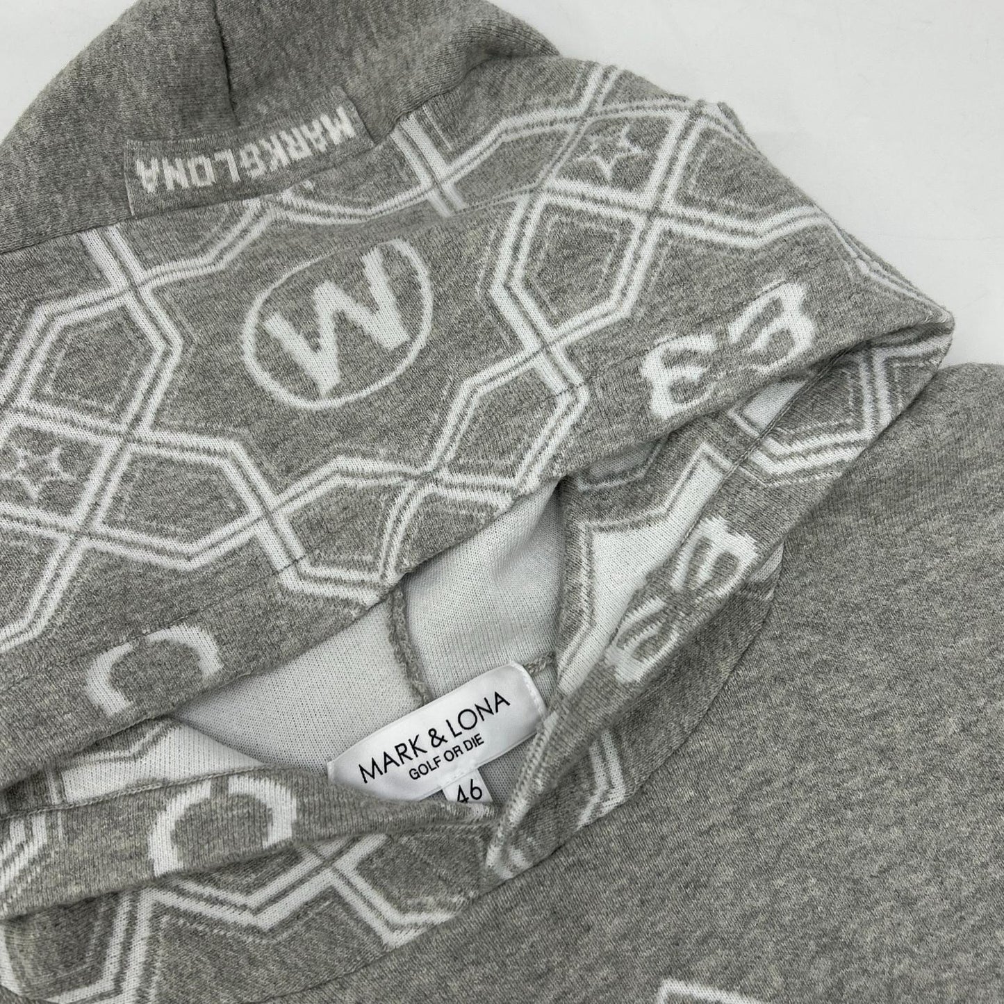 MARK&LONA マークアンドロナ 26SS グレー Stela CO CASH Blended Hoodie トップス