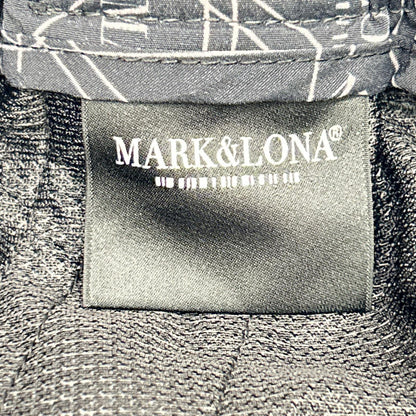 MARK&LONA Mark & Lona Black All-Over Pattern Nylon Pants Bottoms