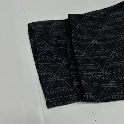 MARK&LONA Mark & Lona Black All-Over Pattern Nylon Pants Bottoms