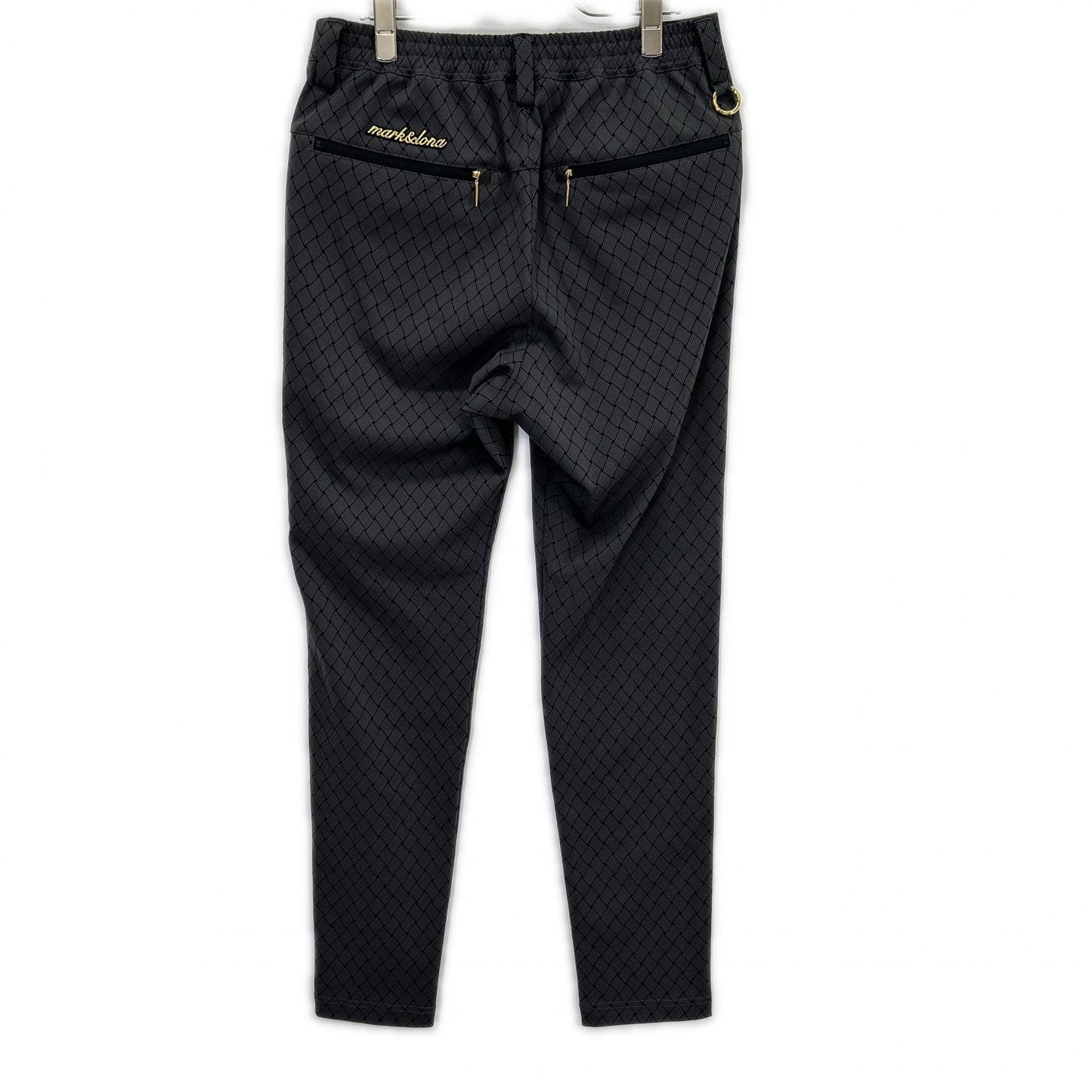 MARK&LONA 马克与罗纳 26SS 黑色 Panza Weave Jacquard Tapered 长裤 下装