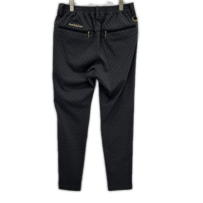 MARK&LONA 马克与罗纳 26SS 黑色 Panza Weave Jacquard Tapered 长裤 下装