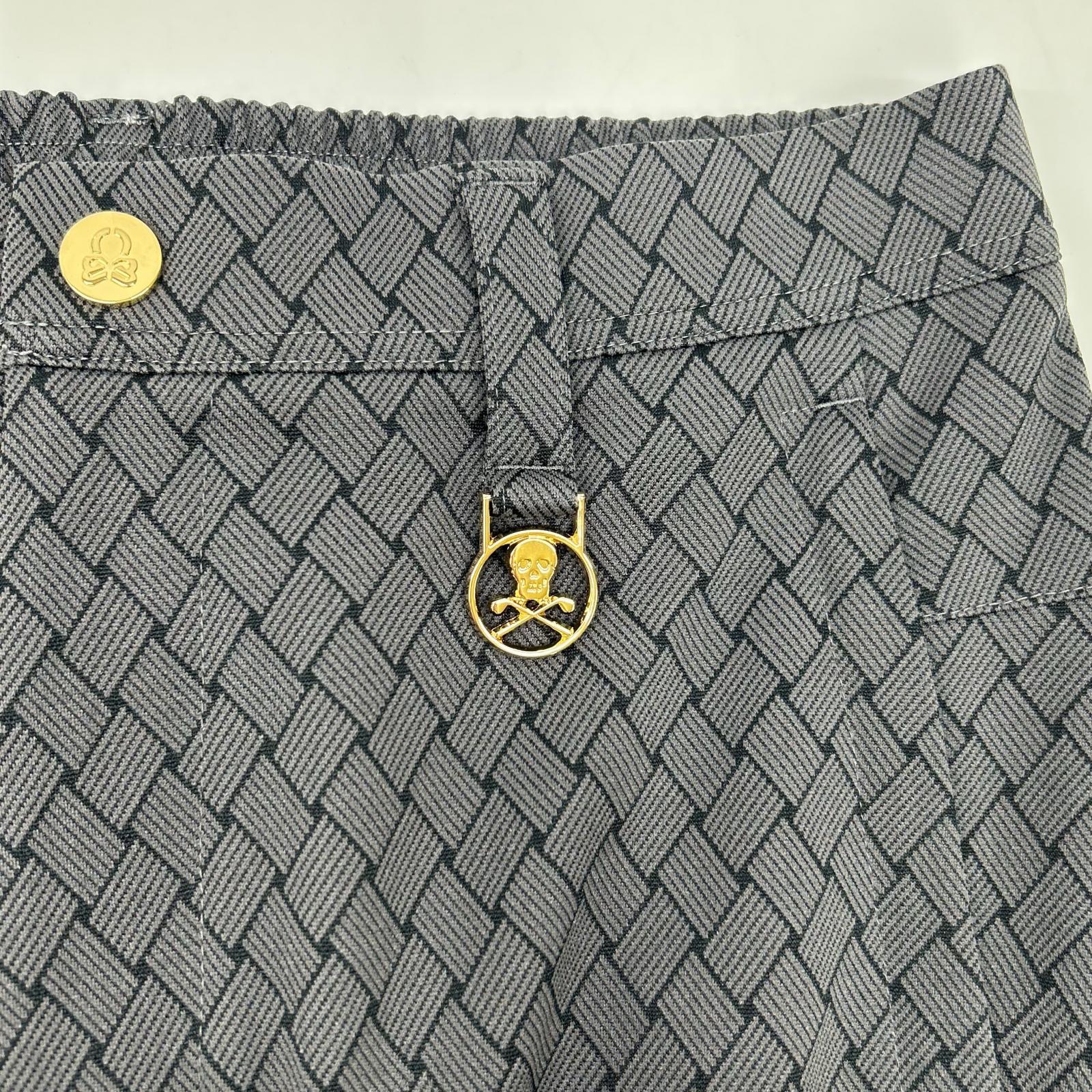 MARK&LONA 马克与罗纳 26SS 黑色 Panza Weave Jacquard Tapered 长裤 下装
