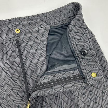MARK&LONA 马克与罗纳 26SS 黑色 Panza Weave Jacquard Tapered 长裤 下装