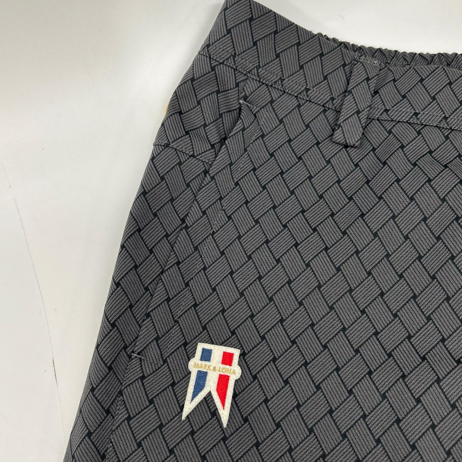 MARK&LONA マークアンドロナ 26SS ブラック Panza Weave Jacquard