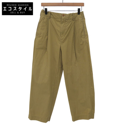 Excellent Condition Cotton Wide-Leg Pants Bottoms Women's Brown 1 7046107 Bottoms 1 Women's