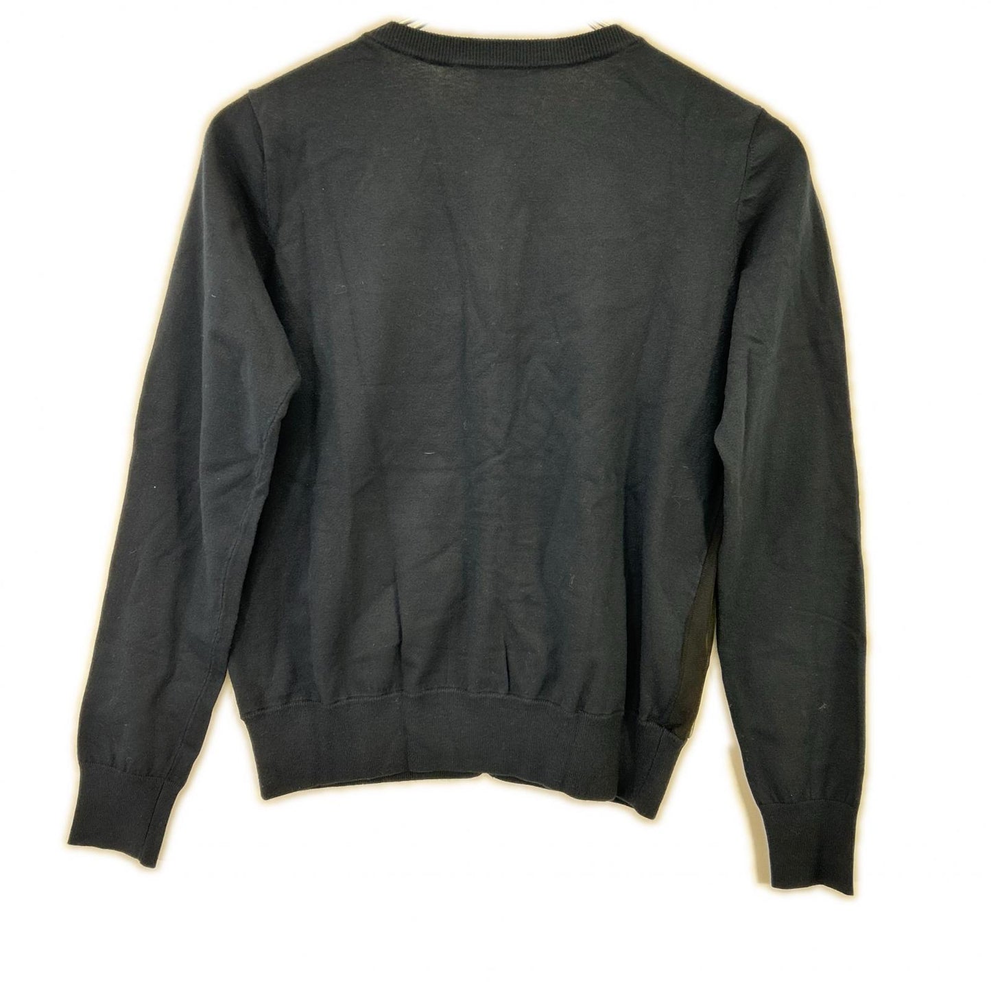 LANVIN ランバン ネイビー 3886802 フリル ビジュー付き カーディガン トップス