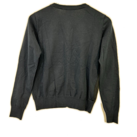 LANVIN ランバン ネイビー 3886802 フリル ビジュー付き カーディガン トップス