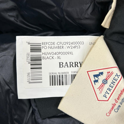 PYRENEX ピレネックス ブラック BARRY3 ダウンジャケット ジャケット