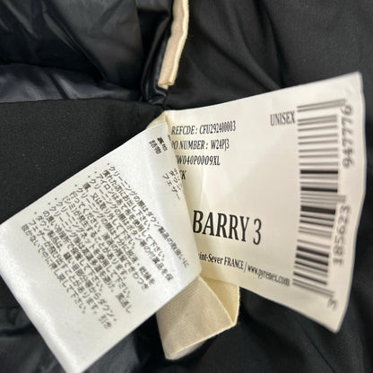PYRENEX ピレネックス ブラック BARRY3 ダウンジャケット ジャケット