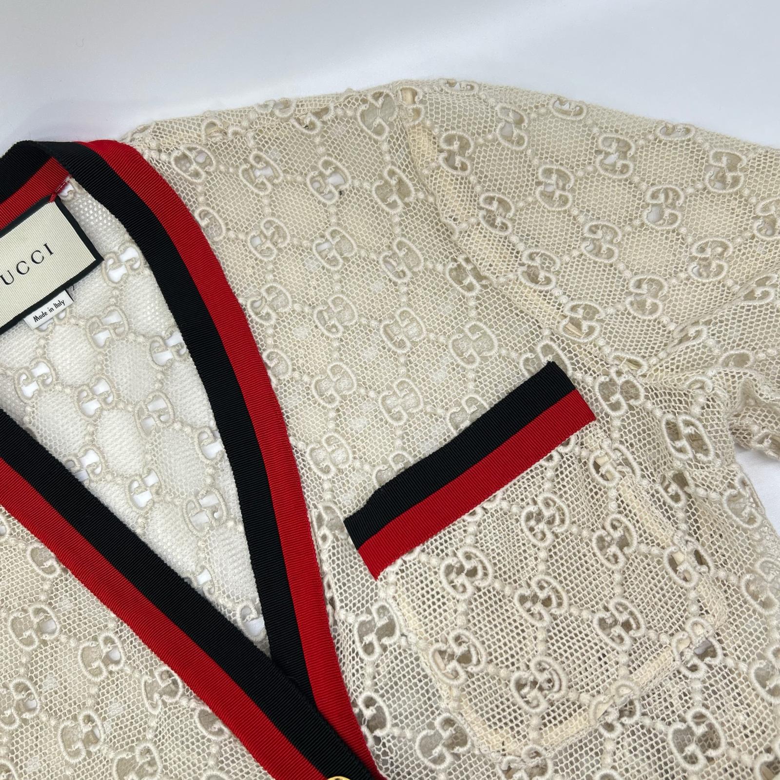 GUCCI 古驰 519346 ZKT21 条纹织带连衣裙 连衣裙