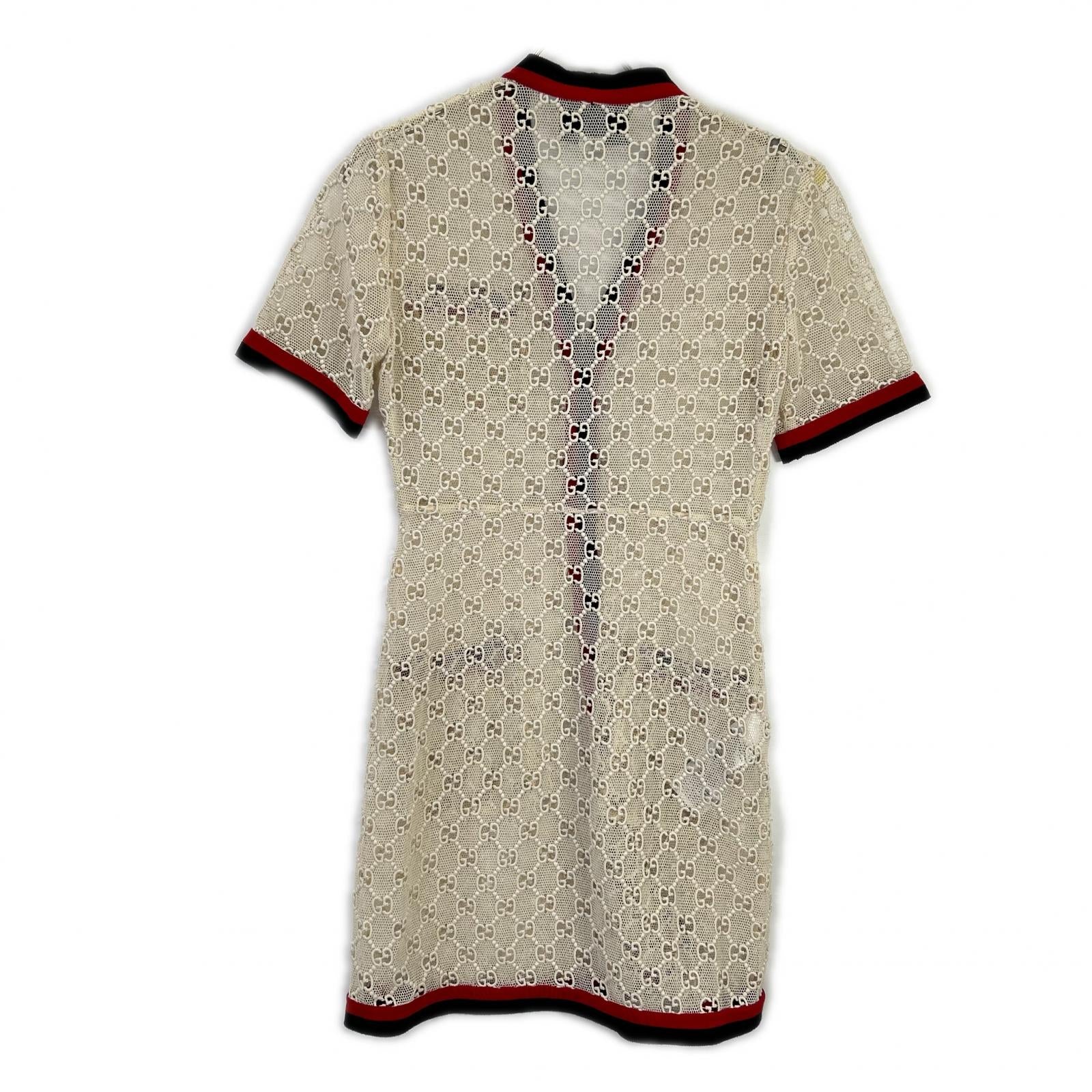 GUCCI 古驰 519346 ZKT21 条纹织带连衣裙 连衣裙