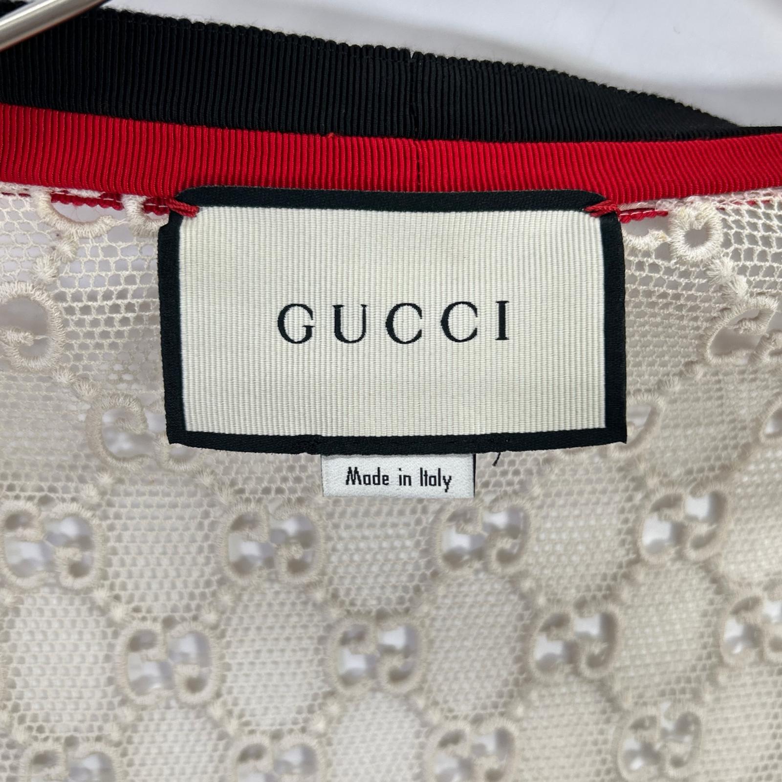 GUCCI 古驰 519346 ZKT21 条纹织带连衣裙 连衣裙