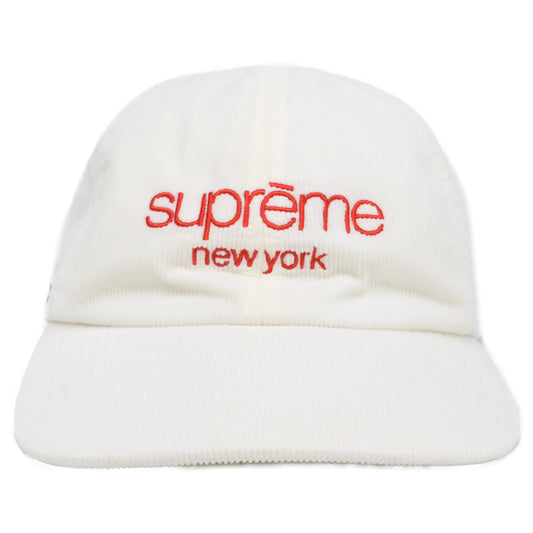 Supreme GORE-TEX Corduroy Classic Logo 6-Panel Cap Hat Men's