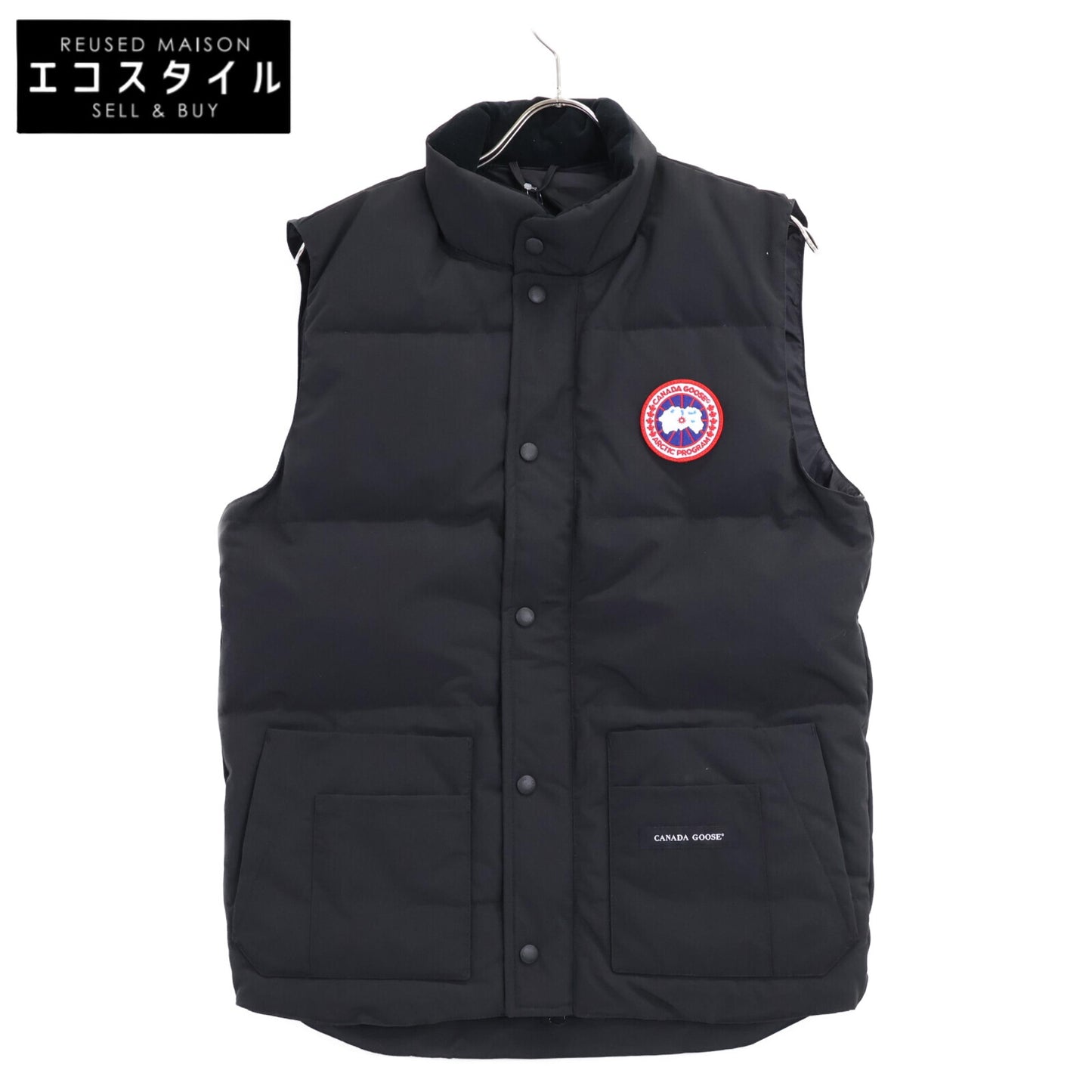 【新品同様/国内正規（株）カナダグースジャパン】4154M FREESTYLE CREW VEST フリースタイル クルー ダウン ベスト S/P メンズ