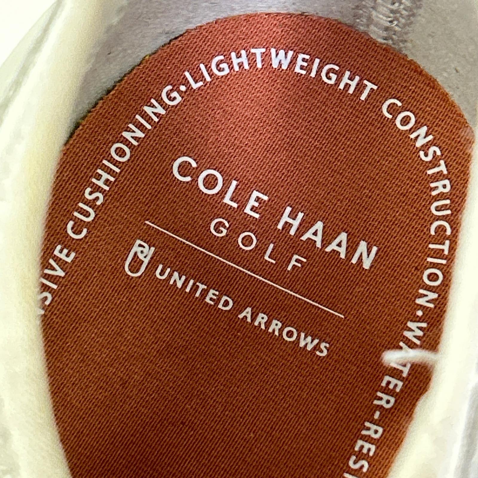 COLE HAAN コールハーン 【新品同様】UNITED ARROWS別注 C37908 ZG OVERTAKE GOLF WR ゴルフシューズ シューズ