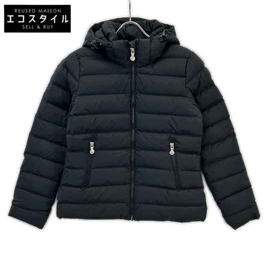 W23PJ1 BELFORT 2 ﾌﾞﾗｯｸ ﾛｺﾞﾜｯﾍﾟﾝ ﾌｰﾃﾞｯﾄﾞ ﾀﾞｳﾝｼﾞｬｹｯﾄ ジャケット 36 レディース