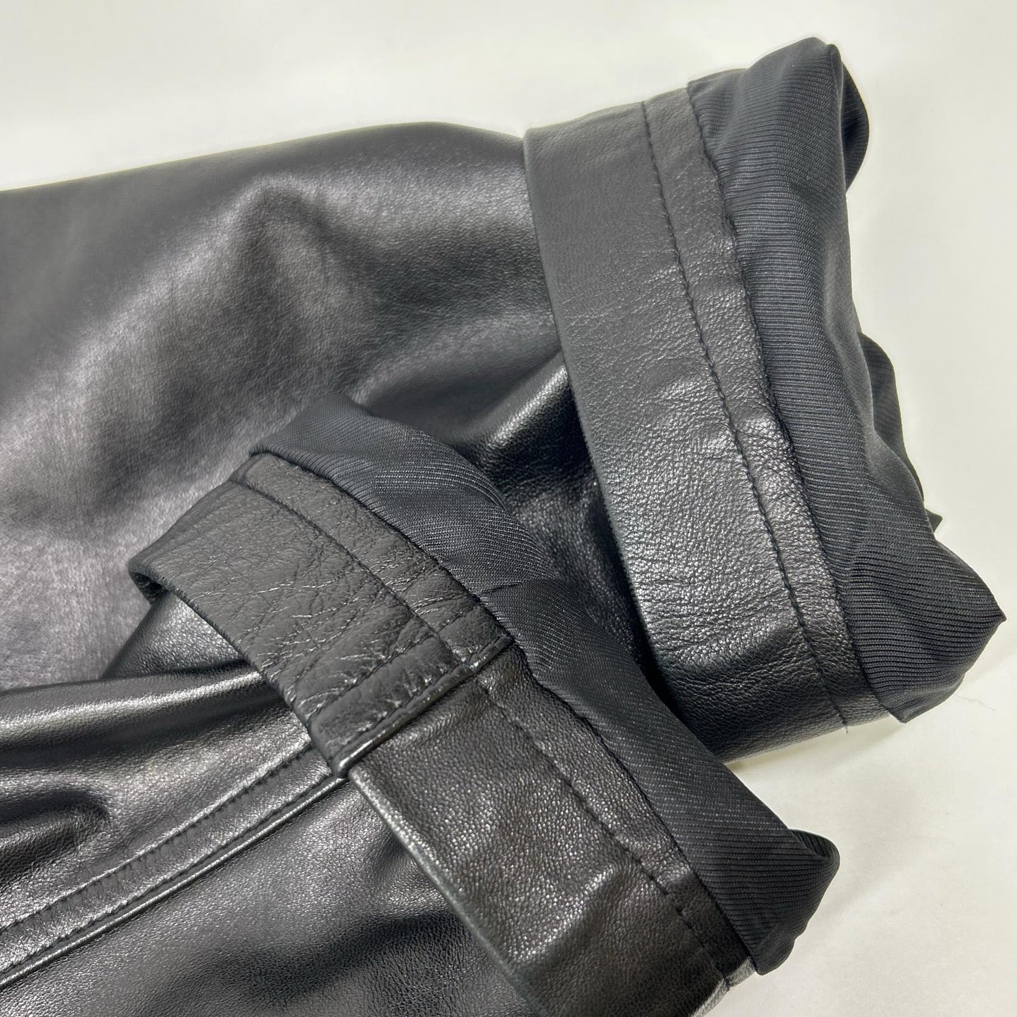 COACH コーチ ブラック レザーコート ジャケット