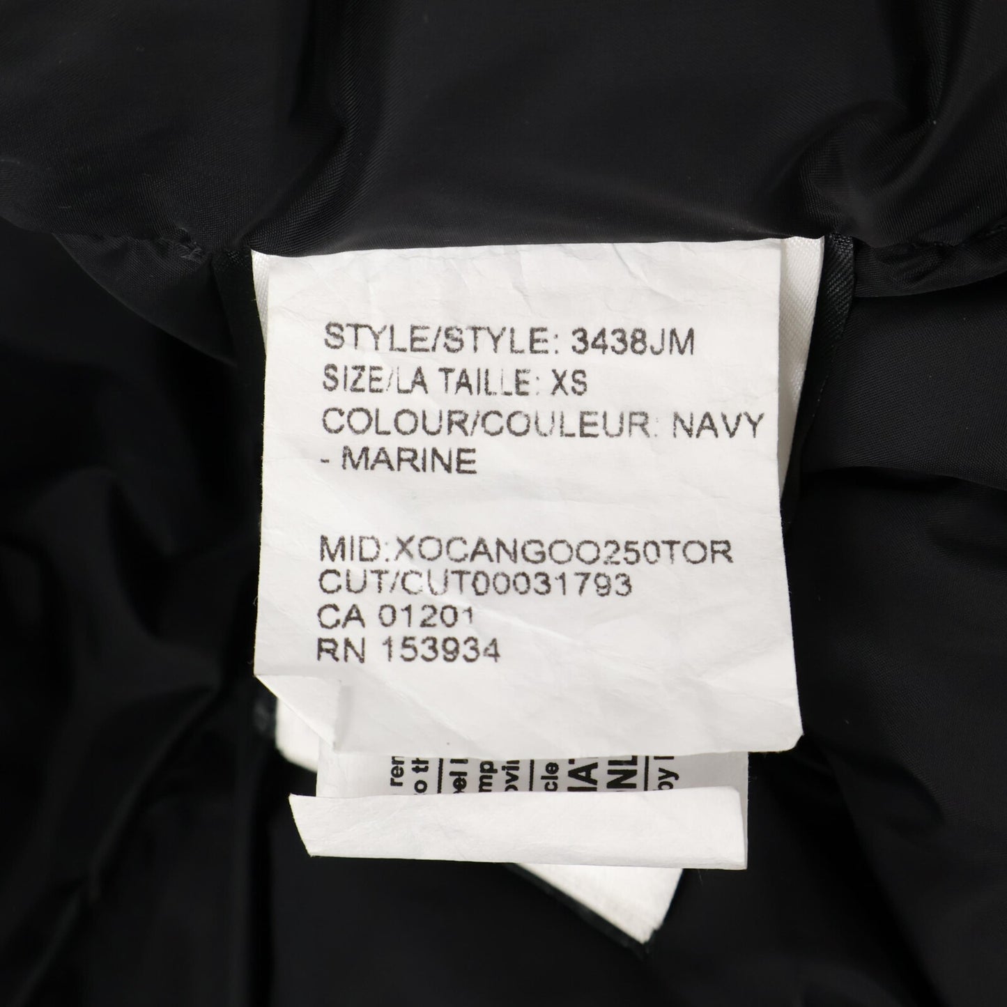 CANADA GOOSE カナダグース 【国内正規（株）サザビーリーグ】3438JM Jasper Parka ジャスパーパーカ ファー付ダウンジャケット ジャケット XS/TP