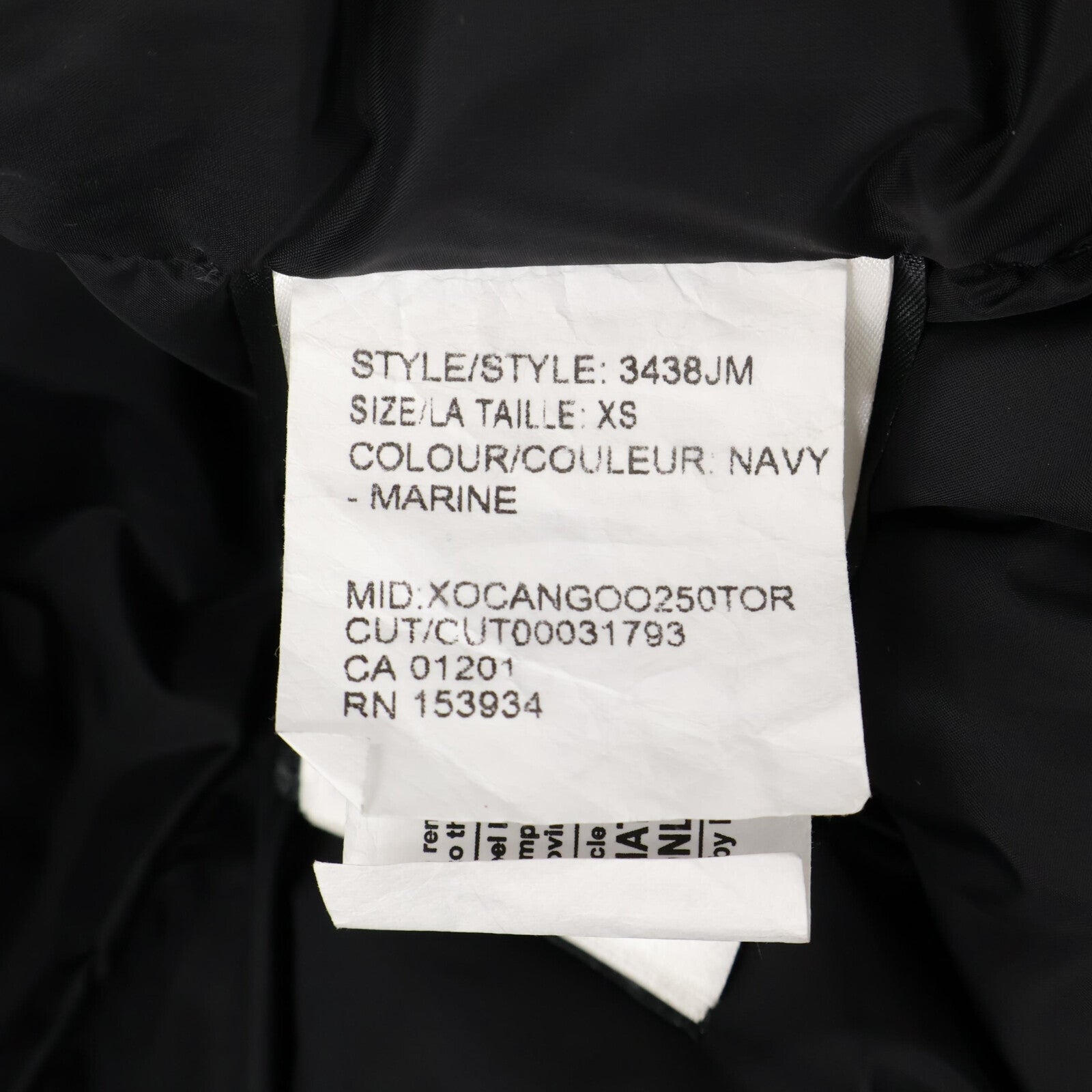 CANADA GOOSE カナダグース 【国内正規（株）サザビーリーグ】3438JM Jasper Parka ジャスパーパーカ ファー付ダウンジャケット ジャケット XS/TP