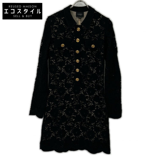 Giambattista Valli 22FWPVCA5044 Wool Flower Dress