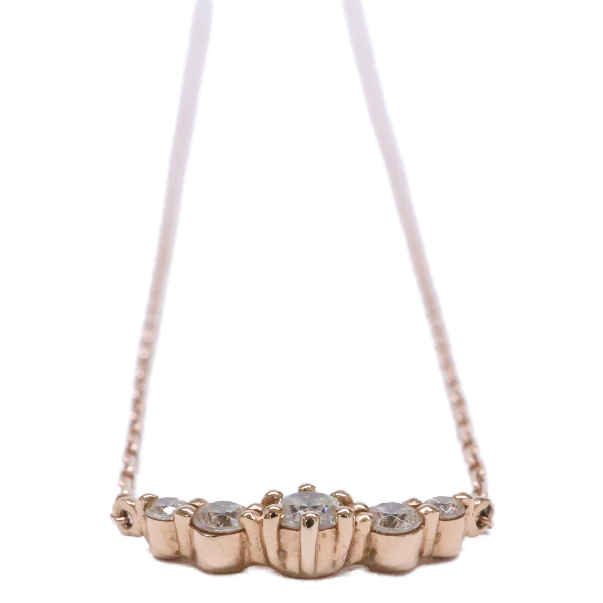 [Excellent Condition] 111646123111 K10 Cubic Zirconia Necklace Ladies