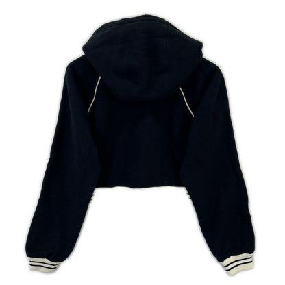 GUCCI グッチ ブラック 756592 コットンジジャージーフーデットスウェットシャツ トップス
